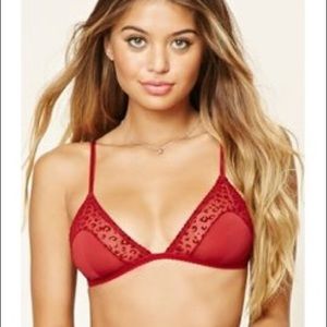 Forever 21 Leopard print Bralette